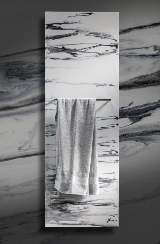 Designradiator Baron Epure en Marbre (bain) van Cinier