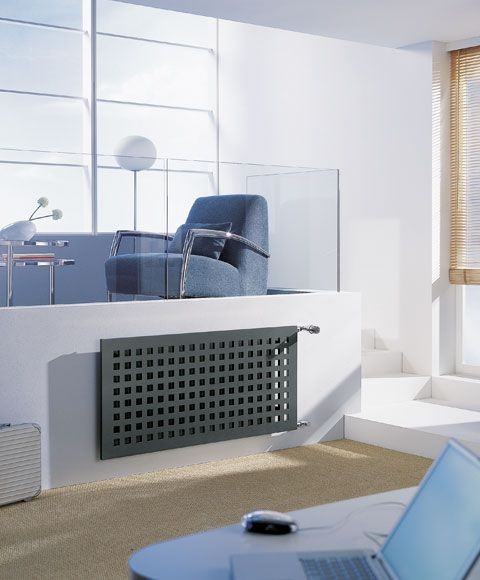 Designradiator voor de woonkamer. Designradiator voor de woonkamer.