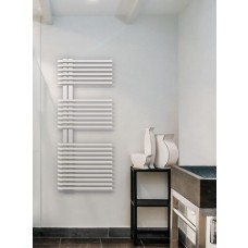 ProBagno handdoek- en badkamerradiator in zwart en wit