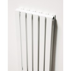 Pr lamellen designradiator in wit of zwart