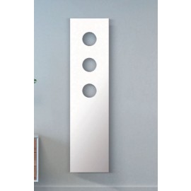 ego Scheermes Zilver Designradiator voor de woonkamer. Designradiator.nl levert de mooiste  designradiatoren voor badkamer, woonkamer, keuken, slaapkamer en hal.