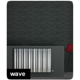 Aluminium designradiator Wave aanbieding