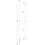 Candlestick radiator afmetingen