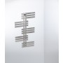 Elfie handdoek design radiator in chroom en wit