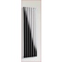 Pro lamellen designradiator in chroom