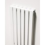 Pr lamellen designradiator in wit of zwart